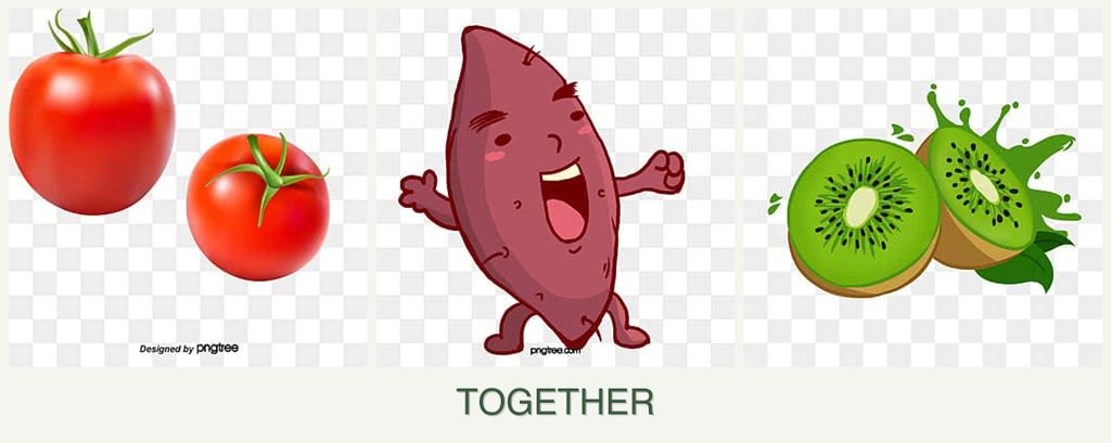 Can you plant tomatoes, sweet potatoes and kiwi together?