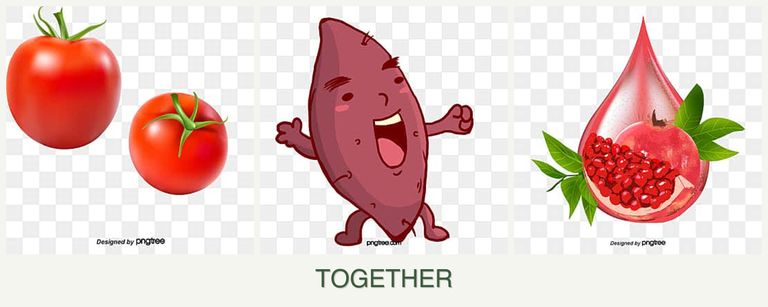 Can you plant tomatoes, sweet potatoes and pomegranates together?
