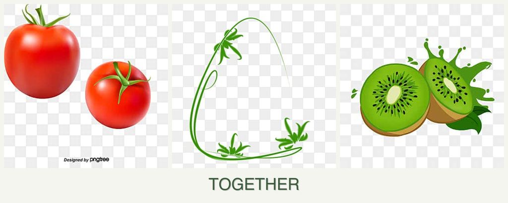 Can you plant tomatoes, tarragon and kiwi together?