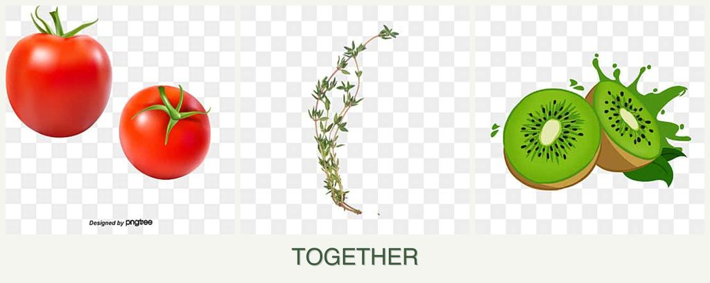 Can you plant tomatoes, thyme and kiwi together?