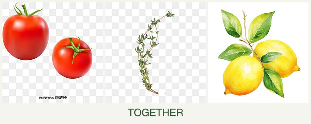 Can you plant tomatoes, thyme and lemons together?