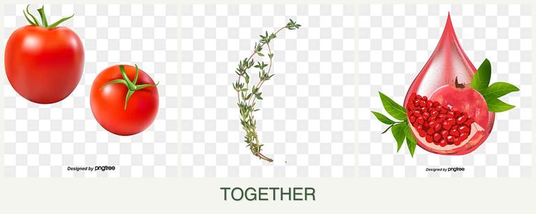 Can you plant tomatoes, thyme and pomegranates together?