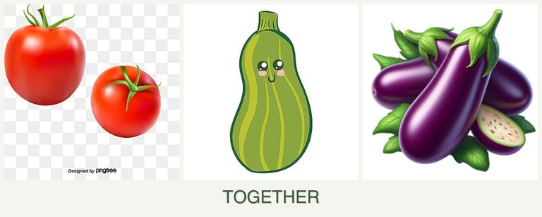 Can you plant tomatoes, zucchini and eggplant together?