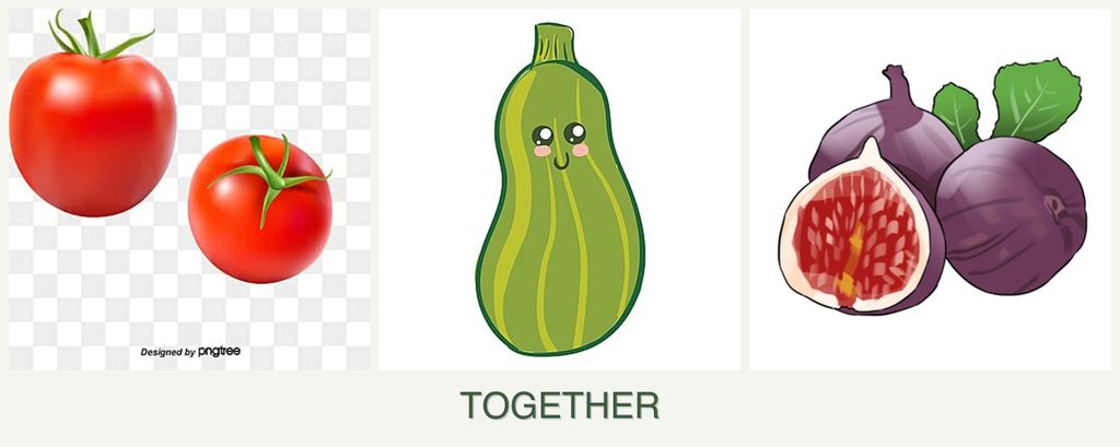 Can you plant tomatoes, zucchini and figs together?