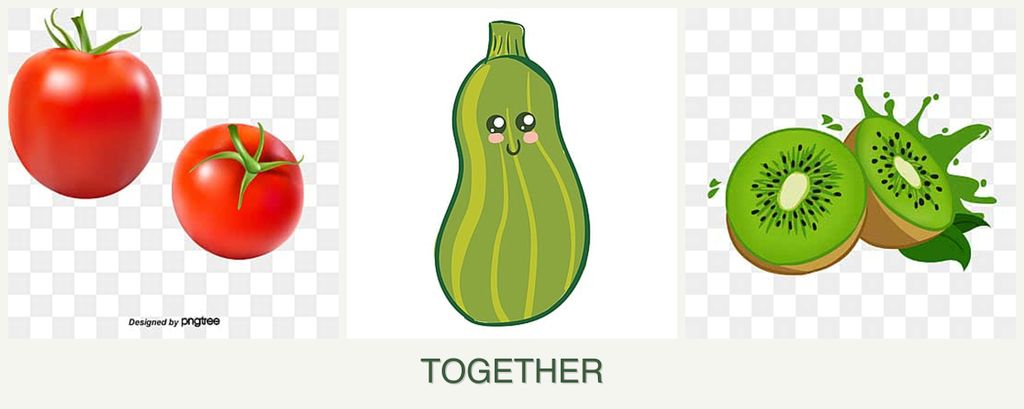 Can you plant tomatoes, zucchini and kiwi together?