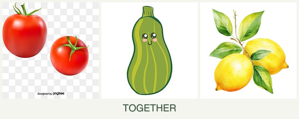 Can you plant tomatoes, zucchini and lemons together?