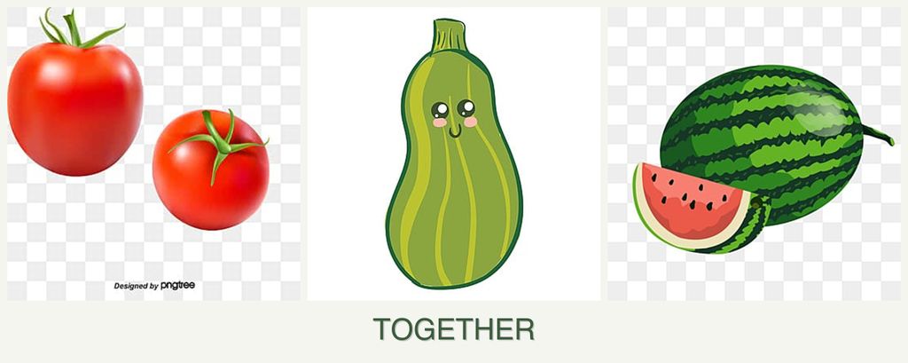 Can you plant tomatoes, zucchini and melons together?