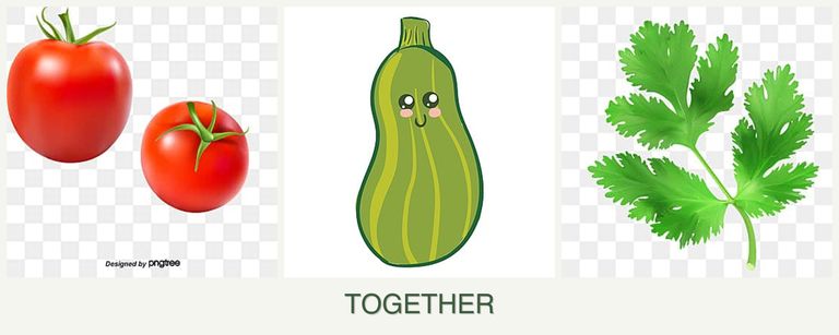 Can you plant tomatoes, zucchini and parsley together?