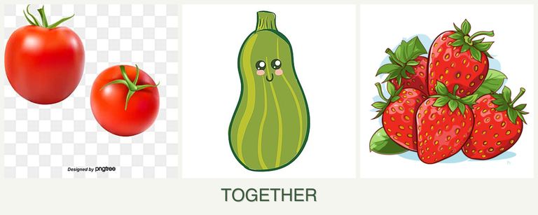 Can you plant tomatoes, zucchini and strawberries together?