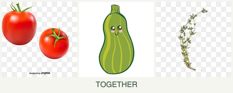 Can you plant tomatoes, zucchini and thyme together?