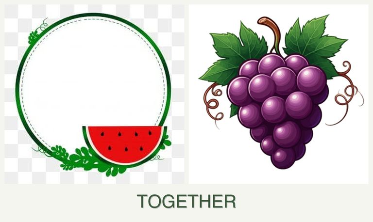 Can you plant watermelons and grapes together?
