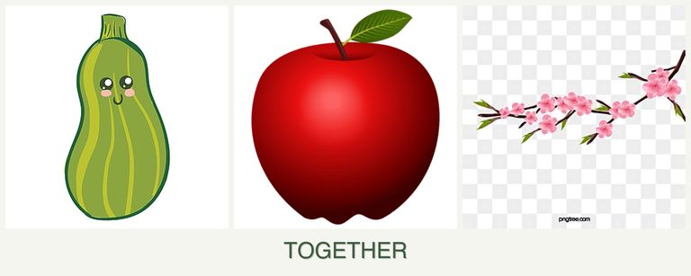 Can you plant zucchini, apples and peaches together?