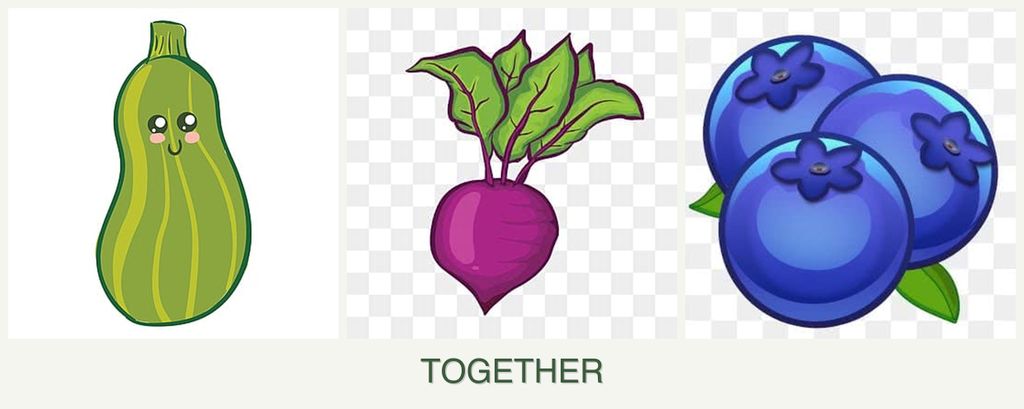 Can you plant zucchini, beets and blueberries together?