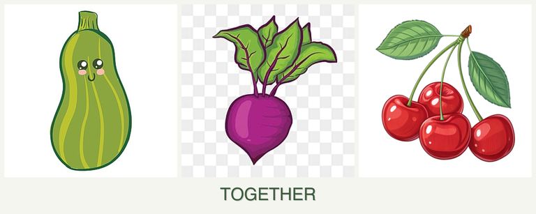 Can you plant zucchini, beets and cherries together?