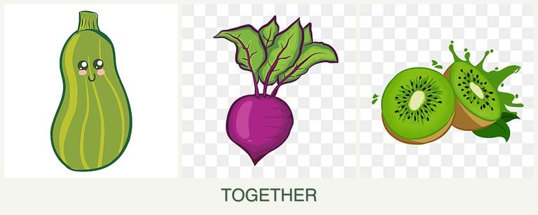 Can you plant zucchini, beets and kiwi together?