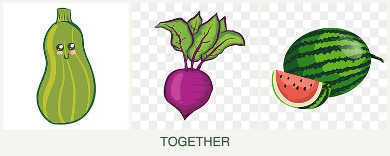 Can you plant zucchini, beets and melons together?