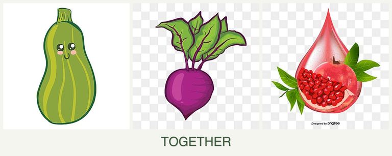 Can you plant zucchini, beets and pomegranates together?