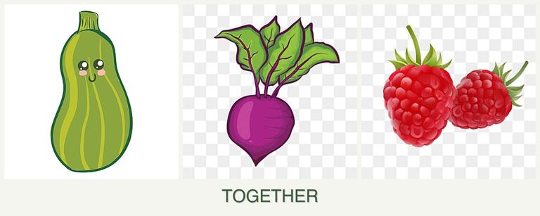 Can you plant zucchini, beets and raspberries together?