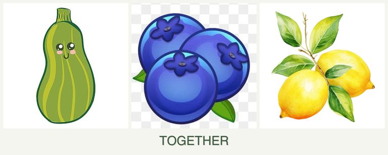 Can you plant zucchini, blueberries and lemons together?