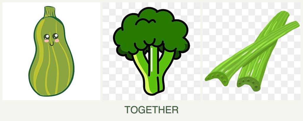 Can you plant zucchini, broccoli and celery together?