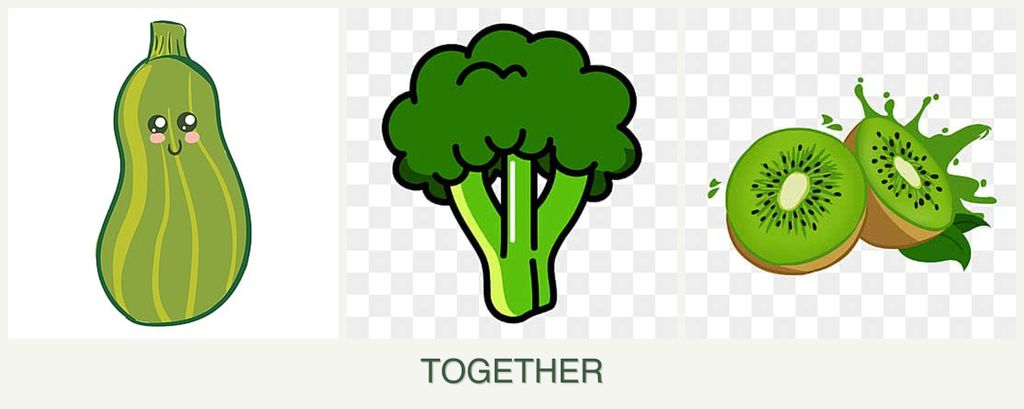 Can you plant zucchini, broccoli and kiwi together?
