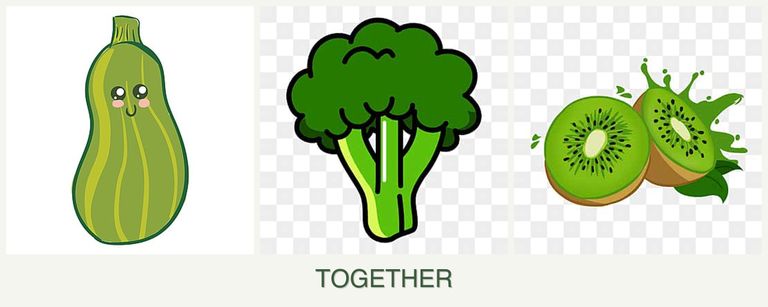 Can you plant zucchini, broccoli and kiwi together?