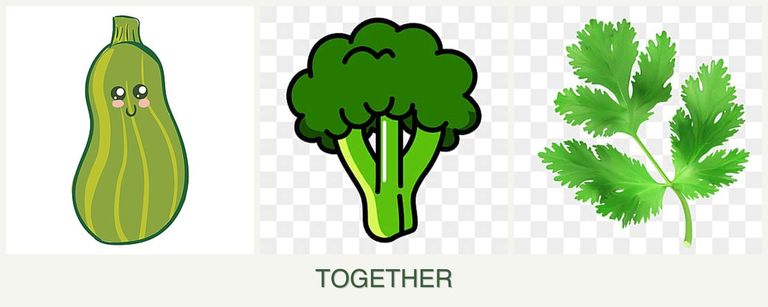 Can you plant zucchini, broccoli and parsley together?