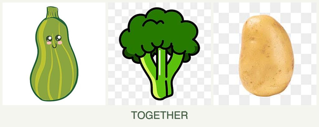 Can you plant zucchini, broccoli and potatoes together?