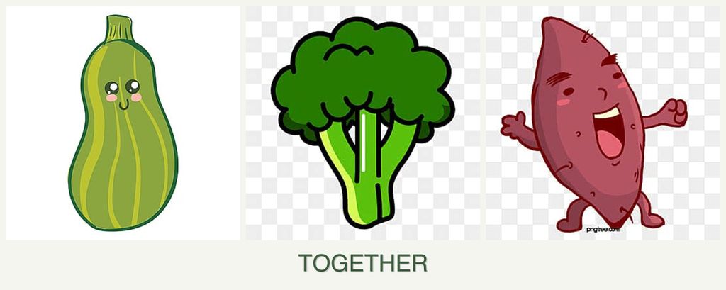 Can you plant zucchini, broccoli and sweet potatoes together?