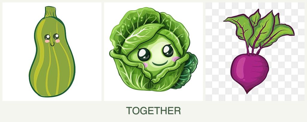 Can you plant zucchini, cabbage and beets together?