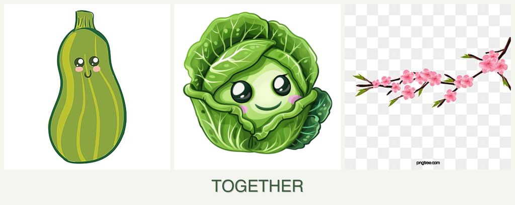 Can you plant zucchini, cabbage and peaches together?