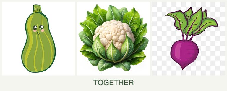 Can you plant zucchini, cauliflower and beets together?