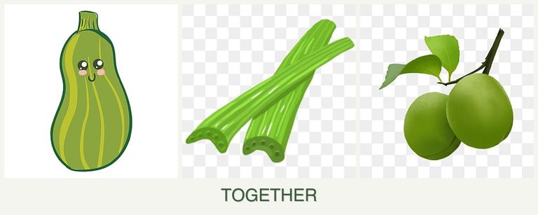 Can you plant zucchini, celery and plums together?