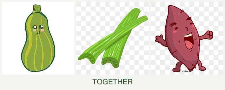 Can you plant zucchini, celery and sweet potatoes together?