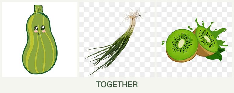 Can you plant zucchini, chives and kiwi together?