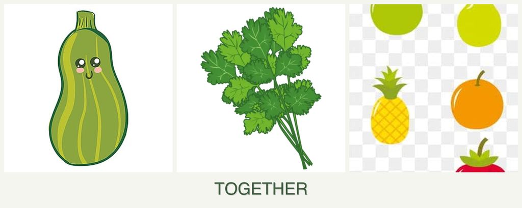 Can you plant zucchini, cilantro and pears together?