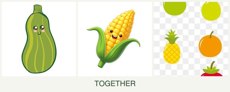 Can you plant zucchini, corn and pears together?