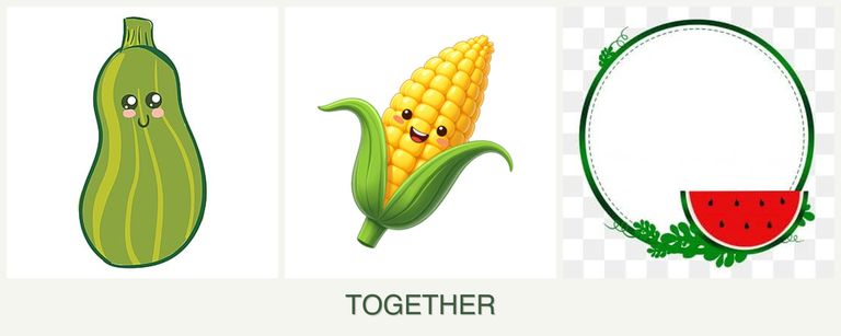 Can you plant zucchini, corn and watermelons together?