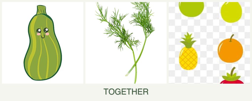 Can you plant zucchini, dill and pears together?