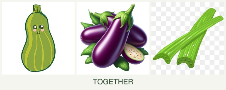 Can you plant zucchini, eggplant and celery together?