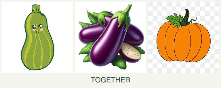 Can you plant zucchini, eggplant and pumpkin together?
