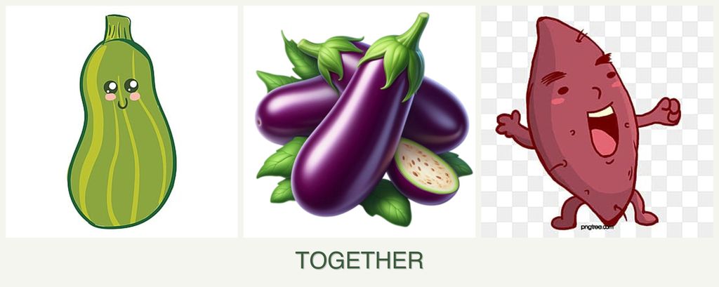 Can you plant zucchini, eggplant and sweet potatoes together?