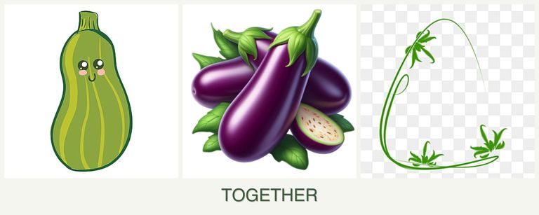 Can you plant zucchini, eggplant and tarragon together?