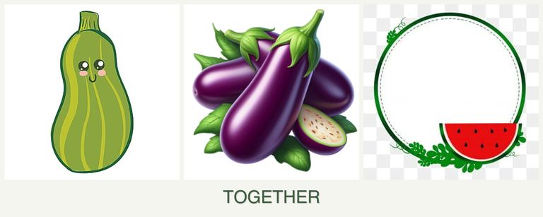 Can you plant zucchini, eggplant and watermelons together?