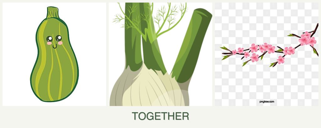 Can you plant zucchini, fennel and peaches together?