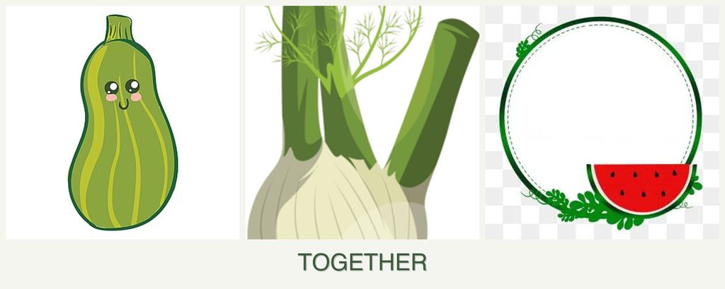 Can you plant zucchini, fennel and watermelons together?