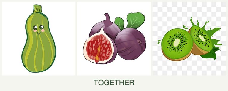 Can you plant zucchini, figs and kiwi together?