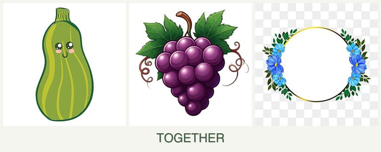 Can you plant zucchini, grapes and zinnias together?