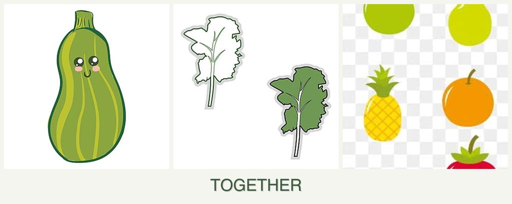 Can you plant zucchini, kale and pears together?