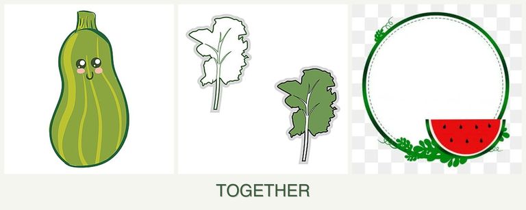 Can you plant zucchini, kale and watermelons together?